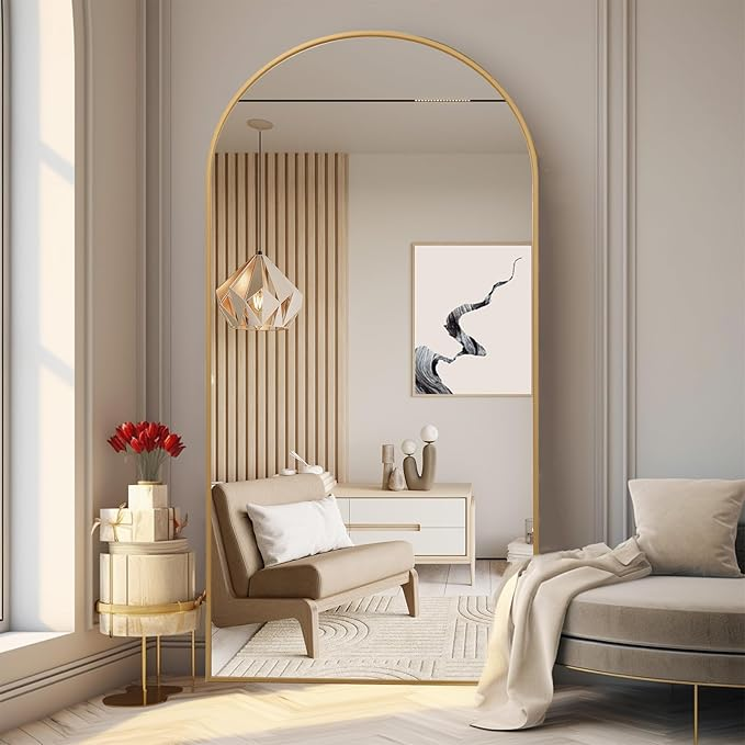 Transform Your Space with the Arched Full-Length Mirror: A Designer’s Must-Have